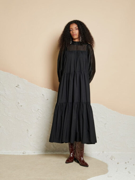 Ghospell  Harriet Tiered Midi Dress - Image 2