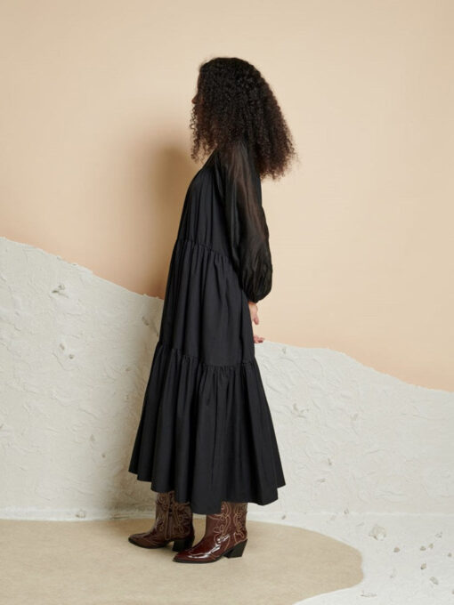 Ghospell  Harriet Tiered Midi Dress - Image 3