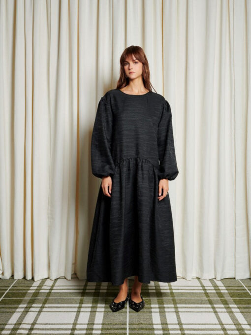 Ghospell  Rosslyn Oversized Midi Dress - Image 2