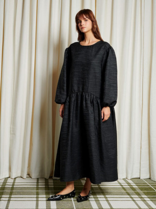 Ghospell  Rosslyn Oversized Midi Dress