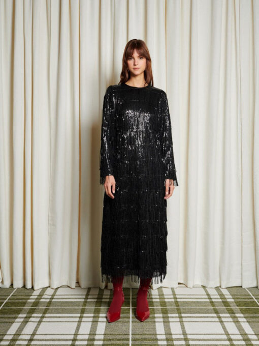 Ghospell  Berkley Sequin Midi Dress - Image 2