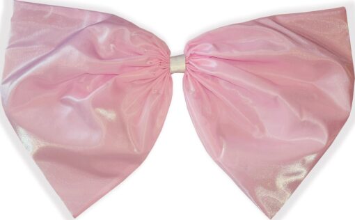 Dianna Custom Fit Pink Satin Huge Removable Bow Adult Sissy Dress by Leanne's - Image 3