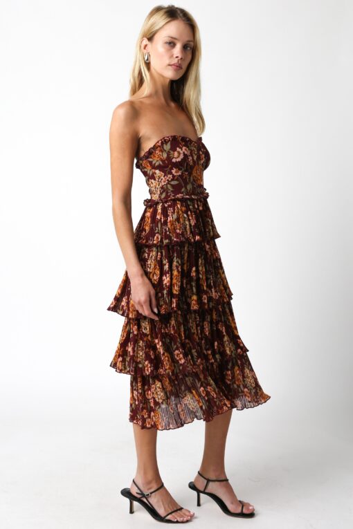 Strapless Tiered Dress - Image 2