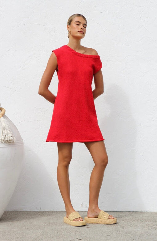 Gianni Knit Mini Dress - Image 8