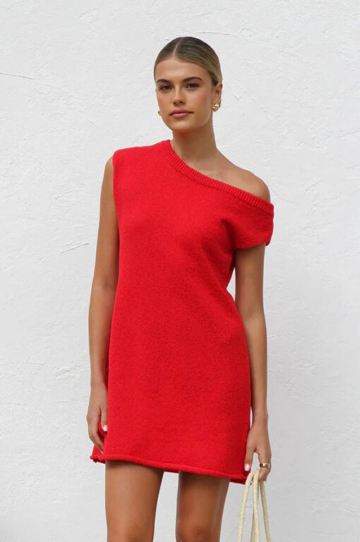 Gianni Knit Mini Dress - Image 3