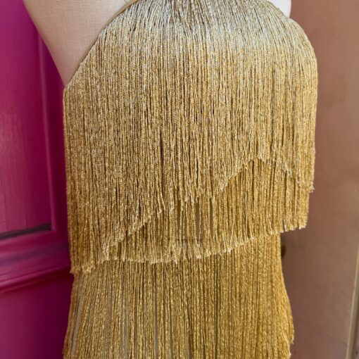 Show me your Mumu gold Gatsby dress size XS NWT retail $348 - Image 2