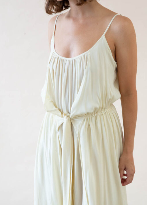 Amente Front Tie Slip Dress - Image 4