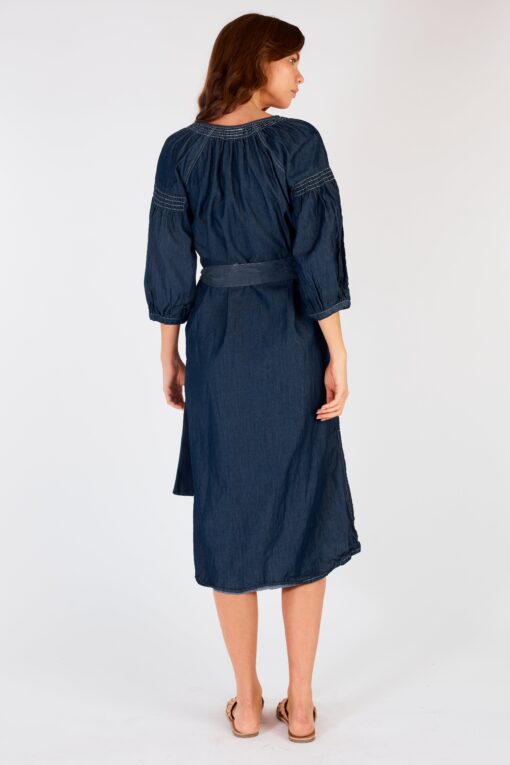 Sakanto Denim Kaftan Dress - Image 2