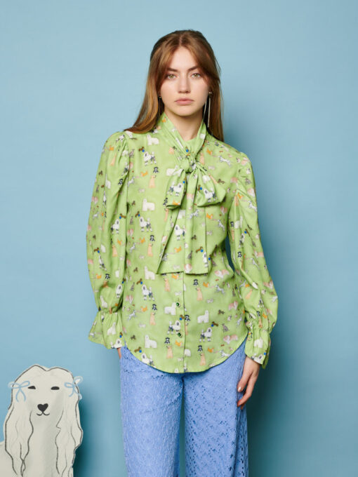 Companions Bow Blouse