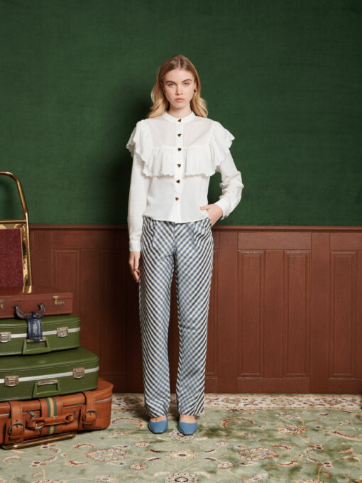 Hazel Scallop Blouse - Image 4