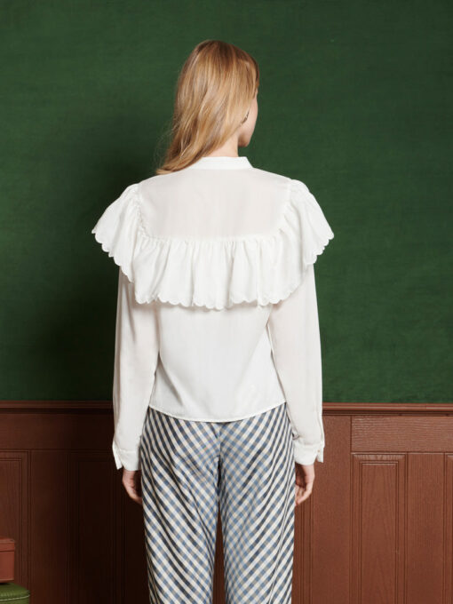 Hazel Scallop Blouse - Image 3