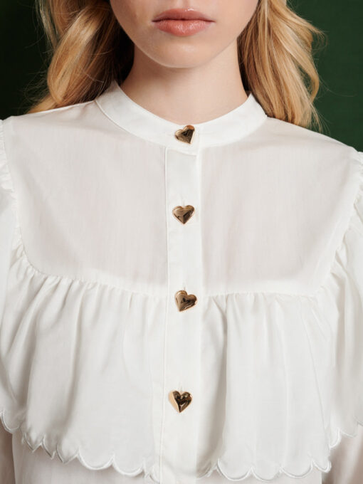 Hazel Scallop Blouse - Image 6