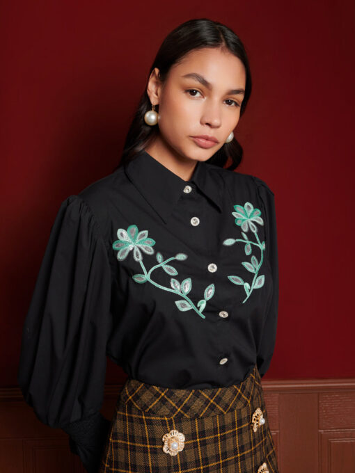 DREAM Portrait Embroidery Shirt - Image 5