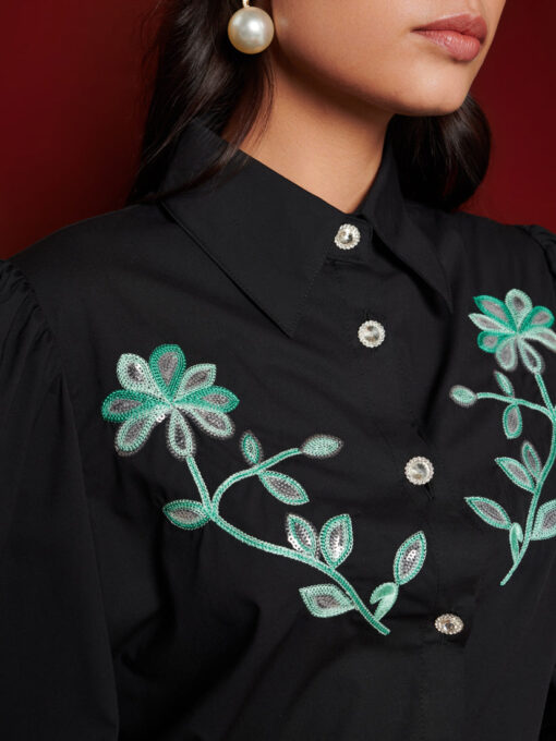 DREAM Portrait Embroidery Shirt - Image 6