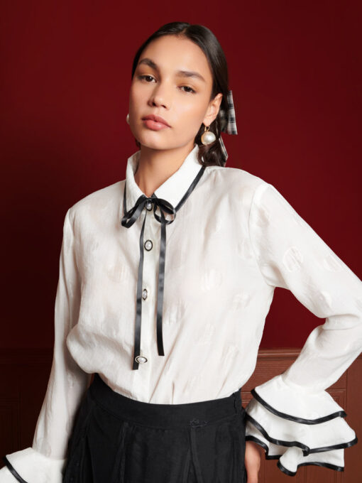 DREAM Shirley Spotted Blouse - Image 5