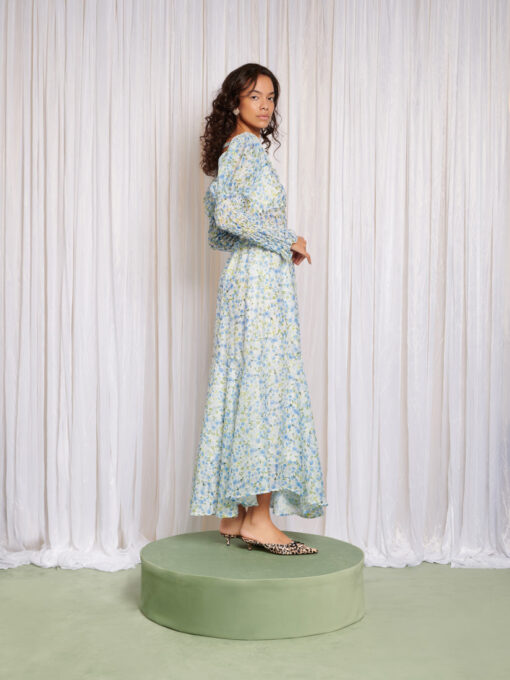 Floral Notes Maxi Dress - Image 3