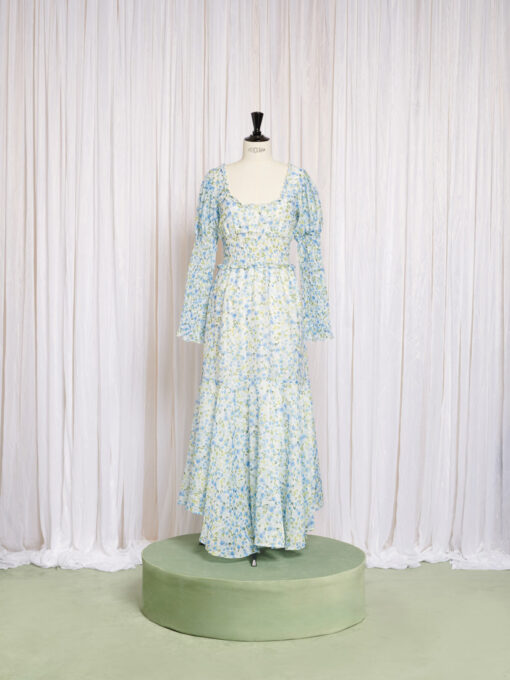 Floral Notes Maxi Dress - Image 4