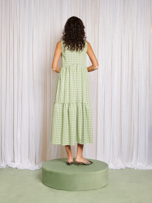 Stables Gingham Bow Dress - Image 5