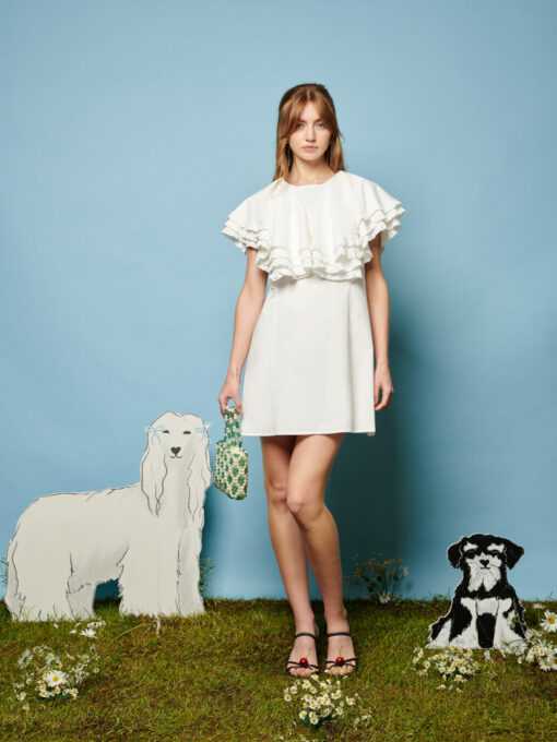 Collie Lace Trim Mini Dress - Image 2