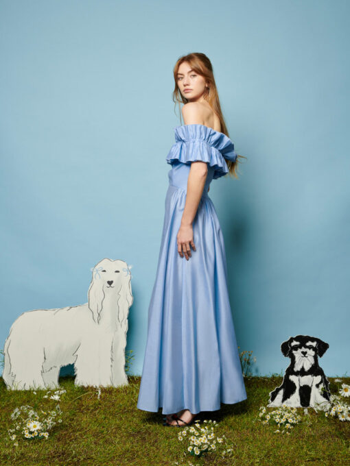 Riley Ruffle Maxi Dress - Image 2