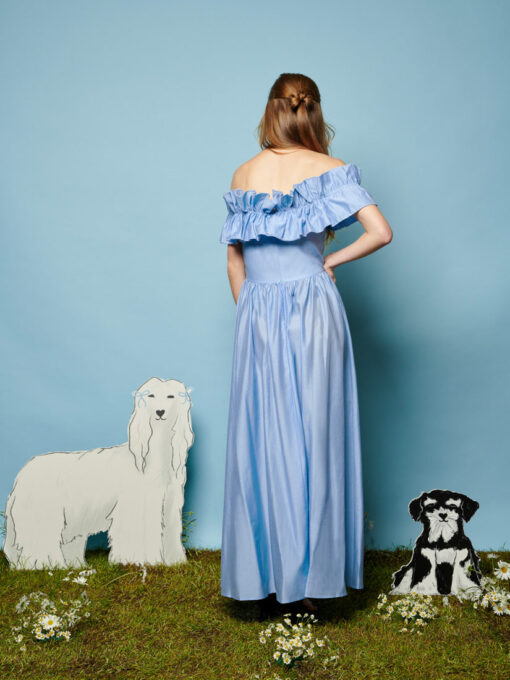 Riley Ruffle Maxi Dress - Image 3