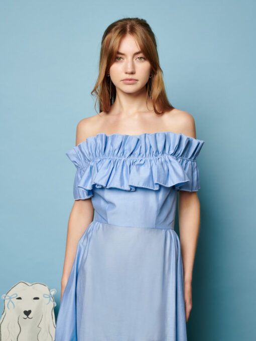 Riley Ruffle Maxi Dress - Image 5