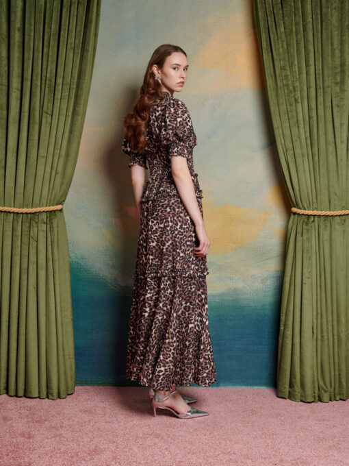 Lise Leopard Maxi Dress - Image 2