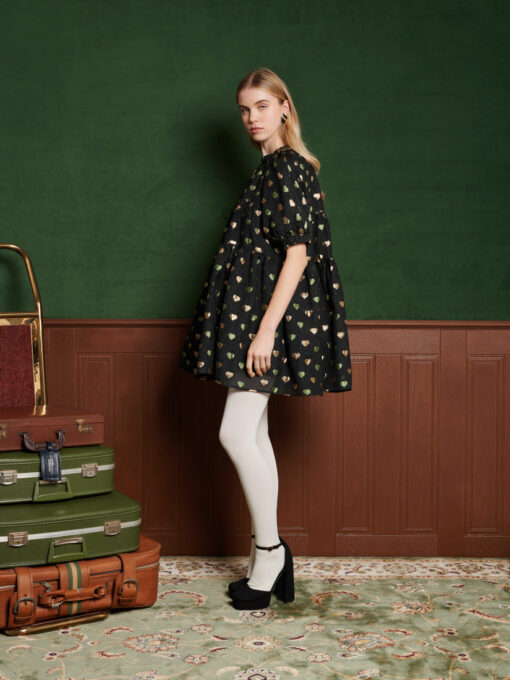 Carriage Hearts Jacquard Dress - Image 2