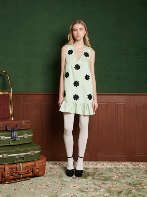 Symmetry Fleur Mini Dress - Image 4