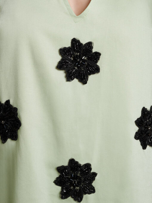 Symmetry Fleur Mini Dress - Image 6