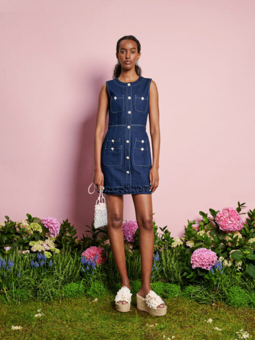 DREAM Rosie Denim Mini Dress - Image 2