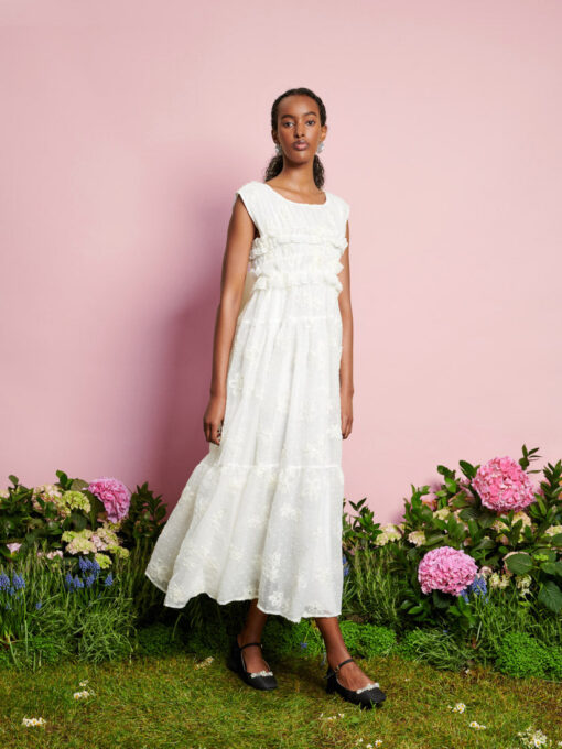 DREAM Bichon Chiffon Midi Dress - Image 2