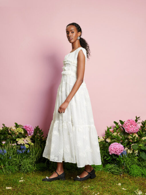 DREAM Bichon Chiffon Midi Dress - Image 3