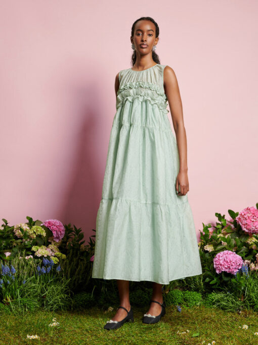 DREAM Perdita Organza Midi Dress