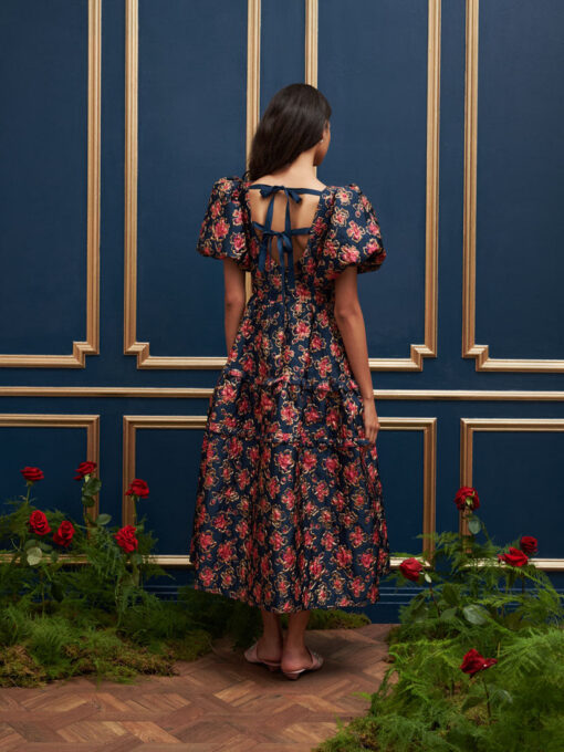 DREAM Fable Jacquard Midi Dress - Image 2