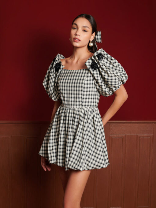 <b>DREAM</b> Thelma Check Mini Dress