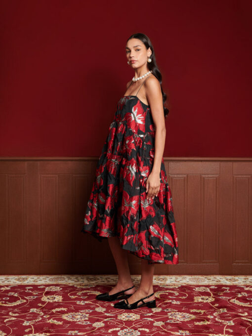 DREAM Budapest Jacquard Cami Dress - Image 3