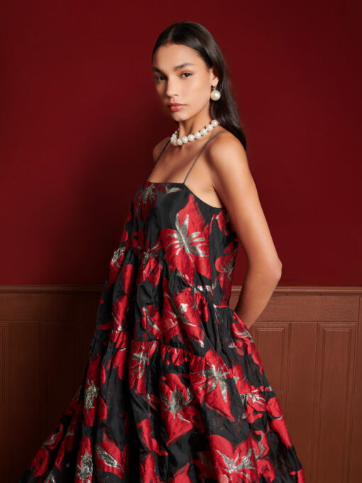 DREAM Budapest Jacquard Cami Dress - Image 5