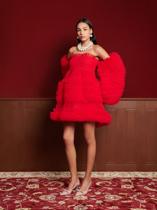 DREAM Venice Tulle Mini Dress - Image 4