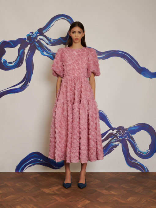 DREAM Rose Delice Tulle Midi Dress - Image 2