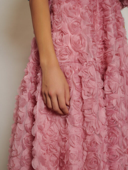 DREAM Rose Delice Tulle Midi Dress - Image 6