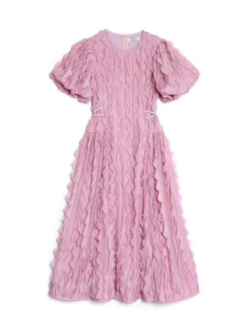 <b>DREAM</b> Roundup Ruffle Midi Dress - Image 8