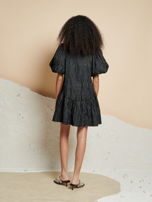 Ghospell  Salome Jacquard Mini Dress - Image 4