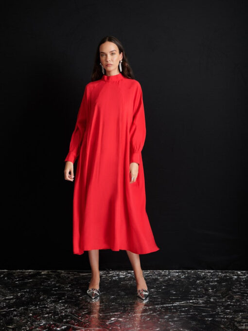 Ghospell  Ayla Oversized Midi Dress - Image 2