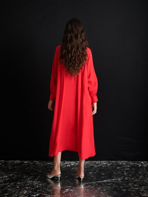 Ghospell  Ayla Oversized Midi Dress - Image 4