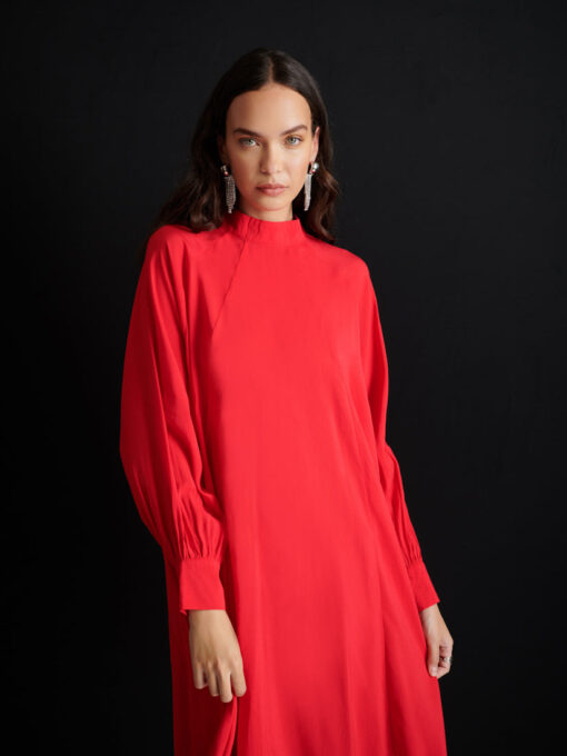 Ghospell  Ayla Oversized Midi Dress - Image 5