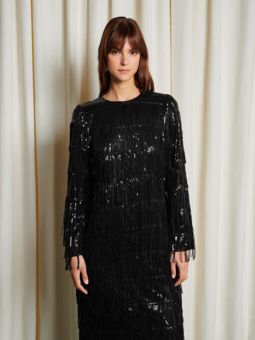 Ghospell  Berkley Sequin Midi Dress - Image 5