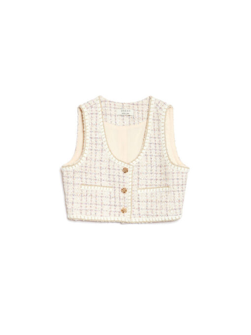 DREAM Duet Tweed Vest - Image 7