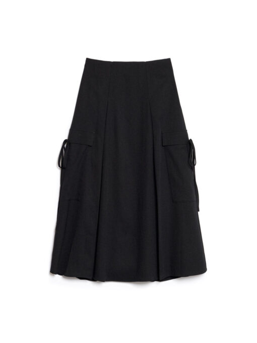 Ghospell  Fia Pleated Midi Skirt - Image 7