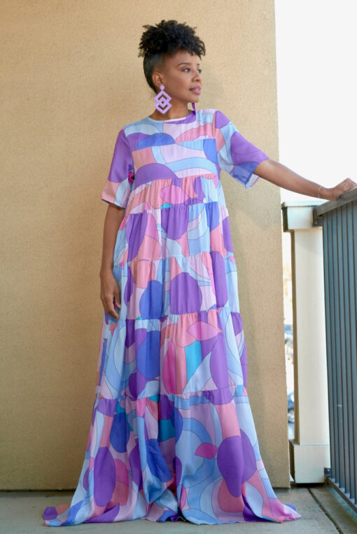 Retro Dot Tiered Maxi -FINAL SALE - Image 4